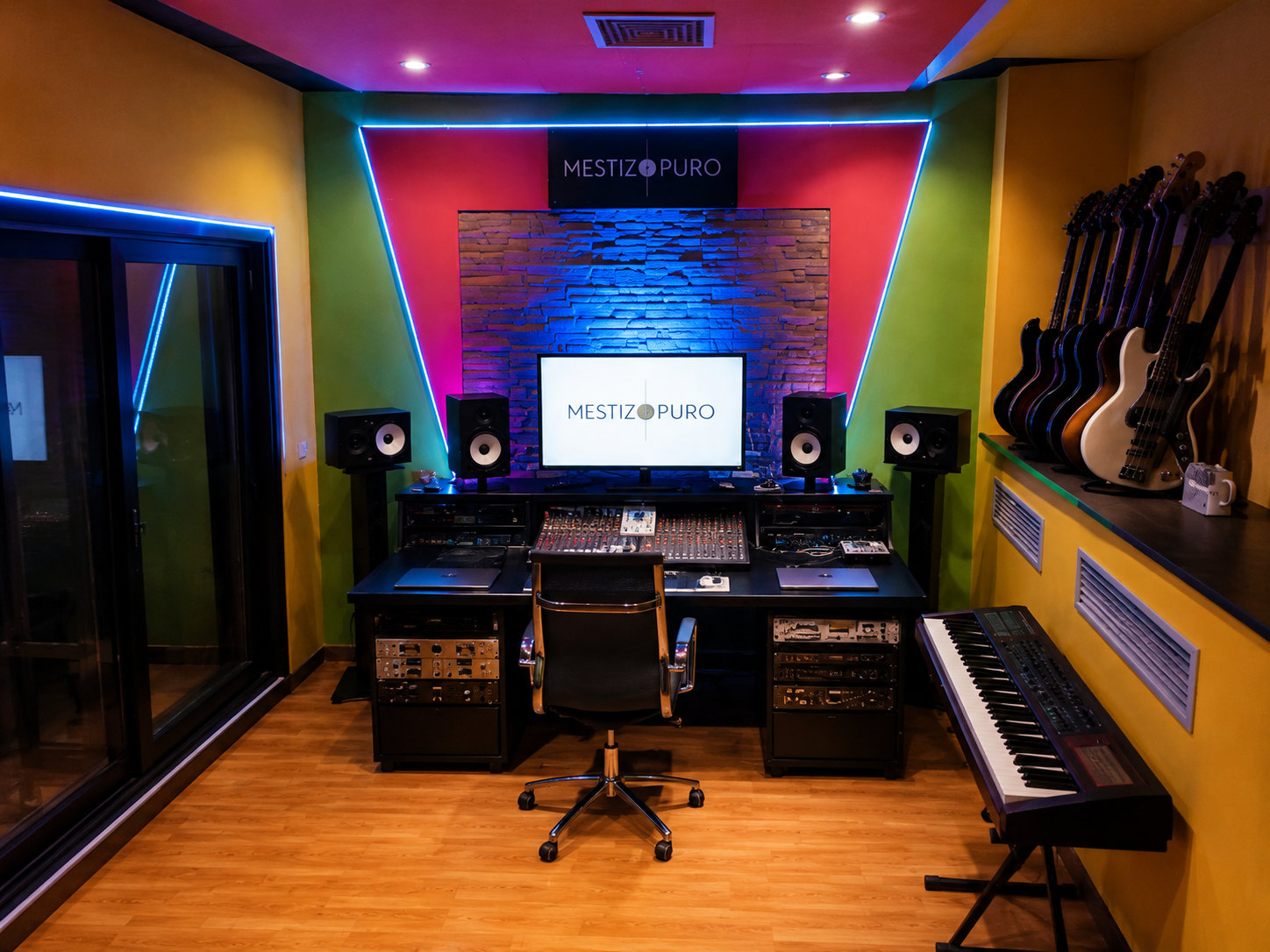 Estudio de grabación MestizoPuro en Madrid